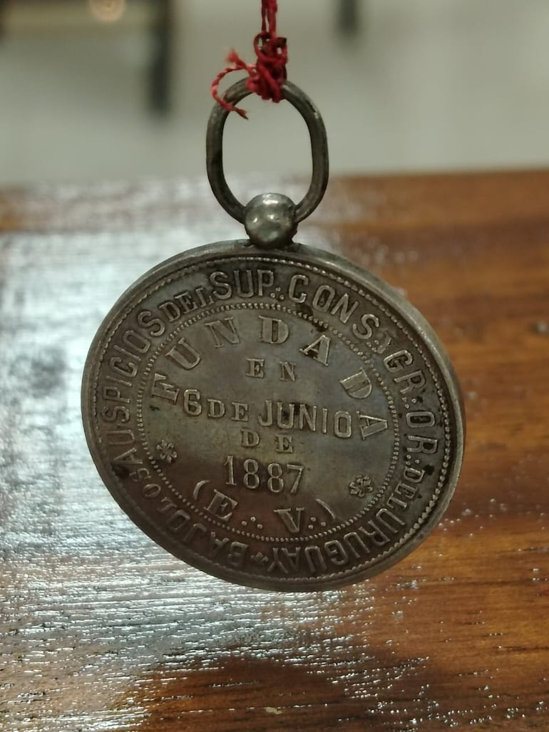 Medalla de Bernardino Caballero.