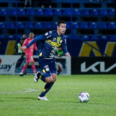 Hermes David Villalba Jaquet, futbolista del Sportivo Trinidense.