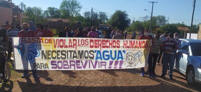 Claman por el mejoramiento se servicio de la Essap en Paraguarí.