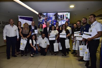 Un gran cierre tuvo ayer la Campaña de seguridad vial “Joven Responsable al Volante” en el centro ferial de Cadam Motor Show.