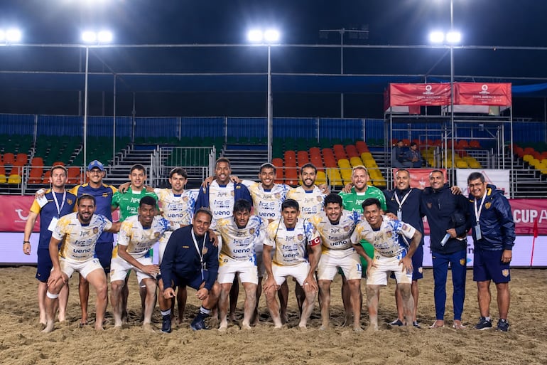 Componentes del plantel del Sportivo Luqueño.