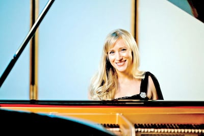 La compositora y pianista paraguaya Nancy Luzko.
