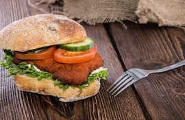 Sándwich de milanesa.