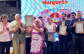 Las mujeres fueron destacadas durante este acto que declaró al kavure norteño como patrimonio.