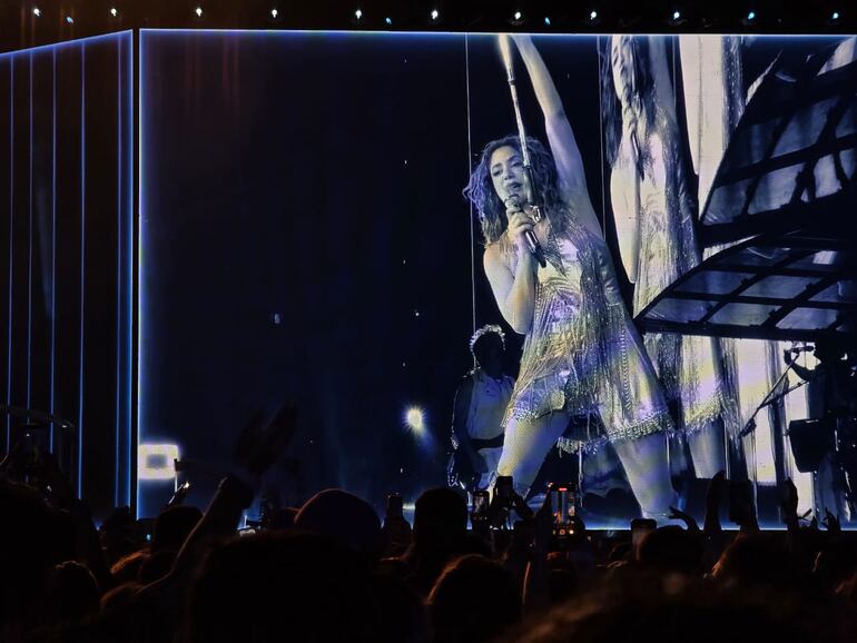 Shakira dio un show inolvidable.