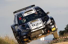 “Dócil, veloz y confiable”, catalogó Diego al Toyota GR Yaris.