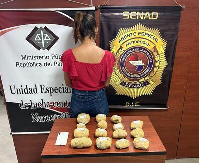 Amalia Penayo González (18), detenida.