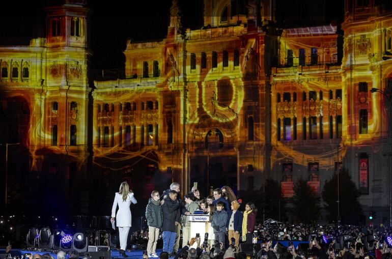 Madrid encendió la Navidad este sábado. Foto: diario.madrid.es