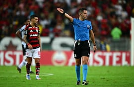 Cristian Marcelo Garay Reyes (37 años), árbitro del partido entre Recoleta FC y Santos.
