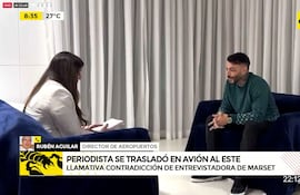 Video: Periodista uruguaya se trasladó en avión hasta el este