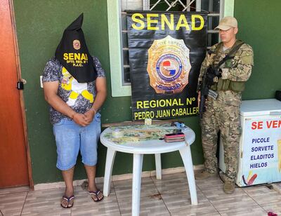 Fernando Bogado Rivas, uno de los cabecillas de la red de microtráfico.