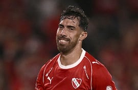 Gabriel Ávalos Stumpfs (35 años), figura goleadora de Independiente.