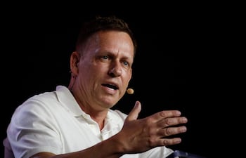 Peter Thiel, co-fundador de PayPal, Palantir Technologies, y Founders Fund.