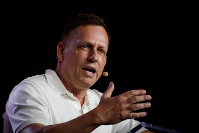Peter Thiel, co-fundador de PayPal, Palantir Technologies, y Founders Fund.
