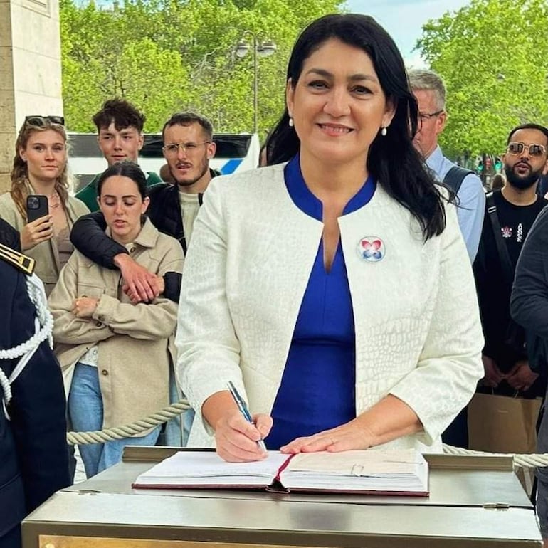 Nancy Ovelar, embajadora de Paraguay en la UNESCO.