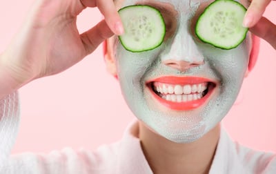 Concepto de mascarilla facial, imagen ilustrativa.