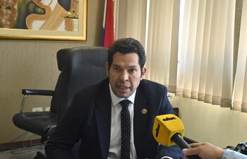 Abog. José Agustín Delmas Aguiar, juez penal de garantías.