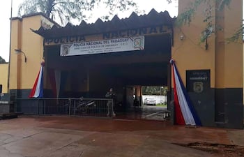 Sede de la Dirección Departamental de Amambay, Policía Nacional.