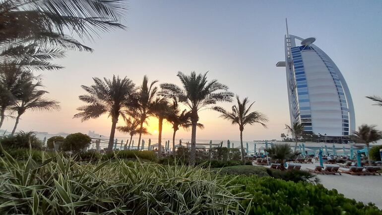El Burj Al Arab, uno de los hoteles más lujosos del mundo.