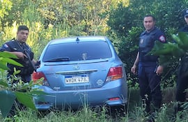 Auto robado en Jesús es recuperado en Nueva Alborada por la Policía