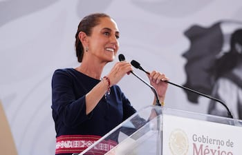 Claudia Sheinbaum, presidenta de México.