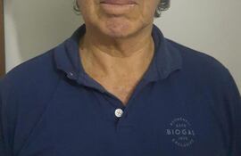 Pablo Torres, de 62 años, alias Pablito, procesado por tráfico internacional de cocaína.