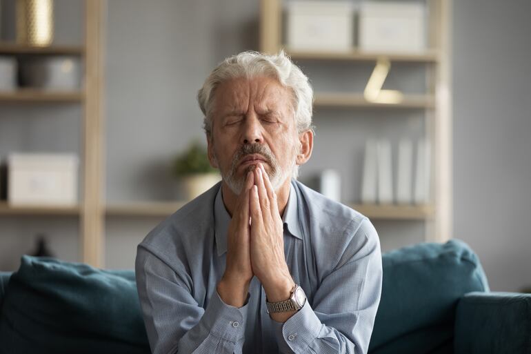 Concepto de mindfulness, relajación, respiración.