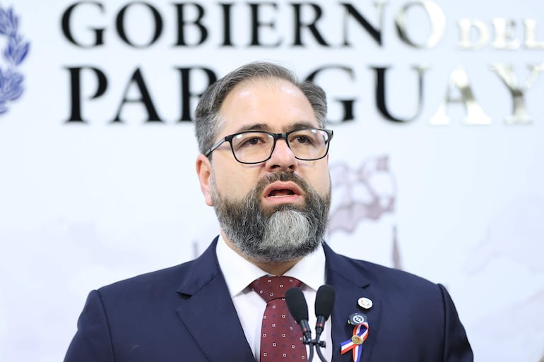 Rodrigo Nicora, ministro de Justicia.