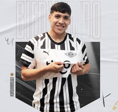 Iván Ramírez Ferreira (05/06/2004), nuevo futbolista de Libertad.