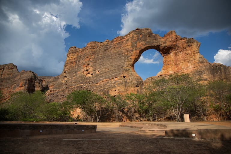 Parque Nacional Serra da Capivara, sur de Piauí, Brasil.