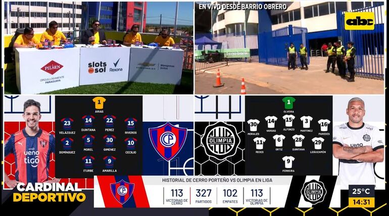 Cerro Porteño vs. Olimpia: último superclásico del año en vivo