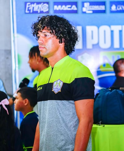 Édgar Ramón Benítez Franco, futbolista paraguayo del Olancho FC de Honduras.