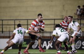 Los Yacare’i consiguieron el campeonato en el SARM20 que se disputó en nuestro país. El team albirrojo goleó primeramente a Colombia y ayer a Brasil 24-6 (foto) para ser dueños de la copa regional.