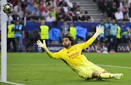 El español David Raya, de 30 años, electo mejor arquero de la Liga de Campeones de Europa.