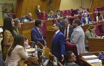 Sesión de la Cámara de Diputados.