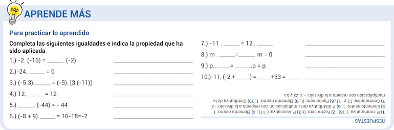 Los números enteros (Parte 4)