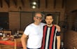 Francisco Maioli Díaz, uno de los responsables de Parxin, con su hijo Manuel Maioli, asesor del Gabinete de la Presidencia de Santiago Peña.