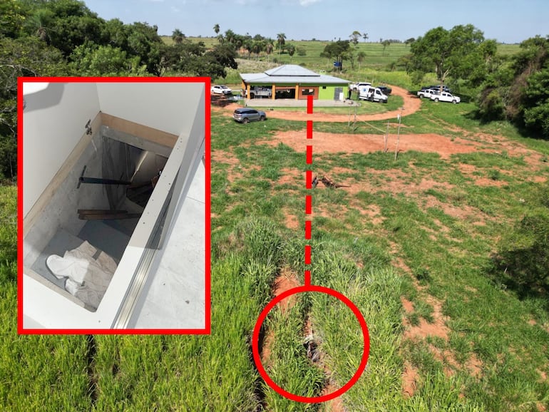 Barón Escurra escapa por un impresionante túnel como el del Chapo Guzmán