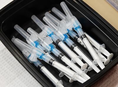 Imagen ilustrativa de jeringas. La droga prohibida viene en formato inyectable y es producida en Paraguay. 