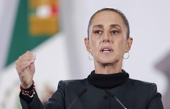 Claudia Sheinbaum, presidenta de México.