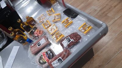 El hecho se produjo en un tienda de la cadena Biggie ubicada sobre Waldino Ramón Lovera esquina Teniente Ettiene, en la Zona Norte de Fernando de la Mora.