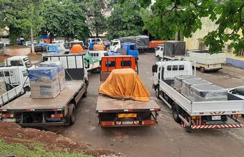 Los paseros realizaron varias manifestaciones el año pasado en Ciudad del Este.