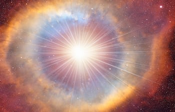 Explosión de una Supernova.