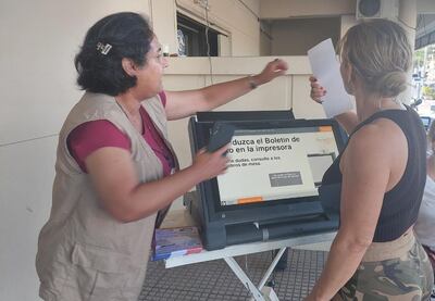 TSJE intensifica campaña de capacitación y uso accesible a la maquina de votación con miras a las elecciones de abril.