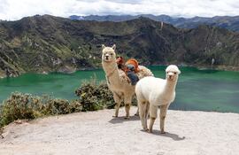 Quilotoa, Ecuador.