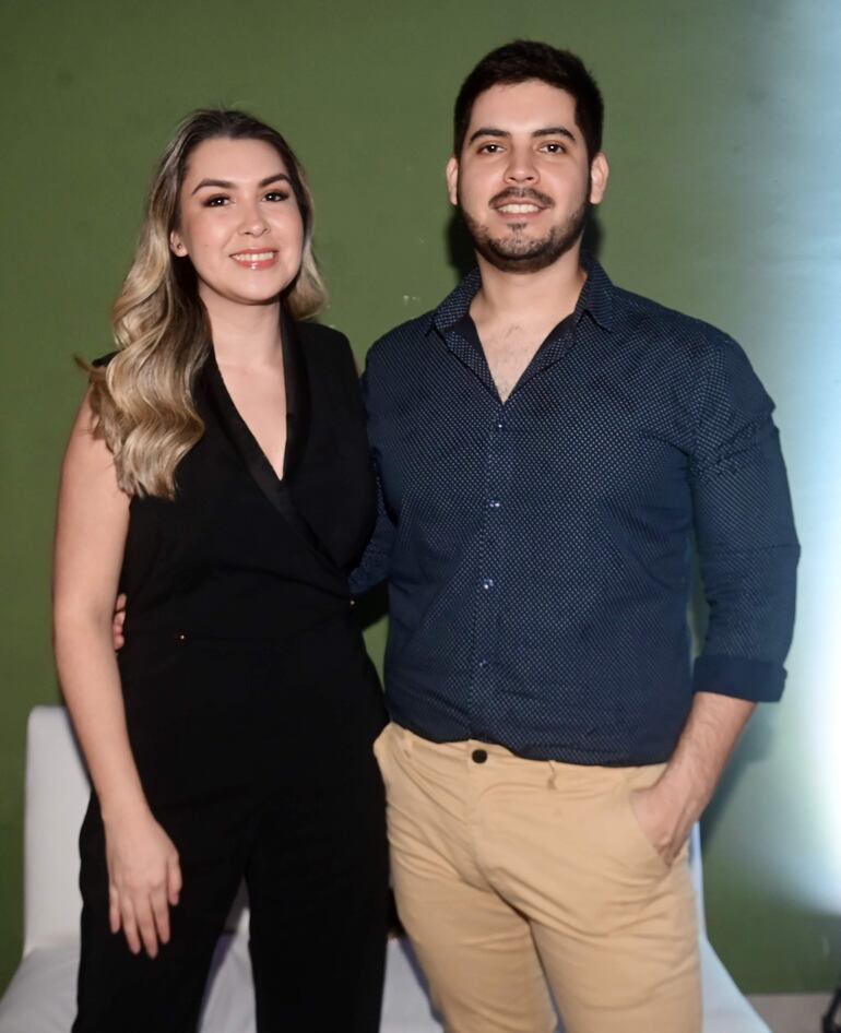 Lorena González y Nicolás Suárez.