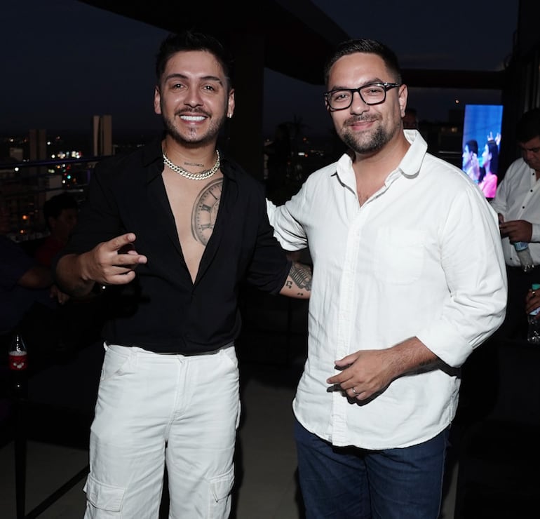 Will Fretes y Fernando Eid.