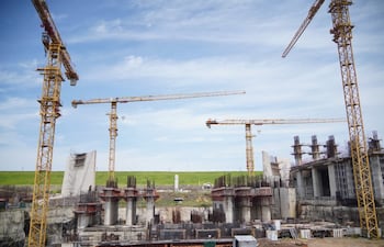 Las obras de Aña Cuá, en su reactivación ocurrida en noviembre del año pasado.