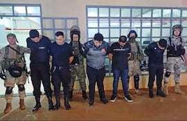 Los cinco guardiacárceles fueron acusados por el Ministerio Público.