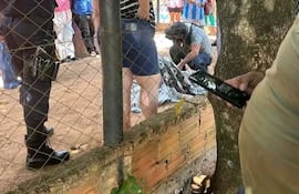 Agentes encontraron el cuerpo de Felipa González Flores una mujer de 70 años que presuntamente fue asesinada por su hijo en Curuguaty.